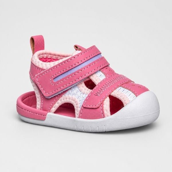 Şeker Pembe Bebek Terlik Sandalet - PufienSandalet