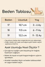 Şık Desenli Bağcıklı Bebek Ayakkabı