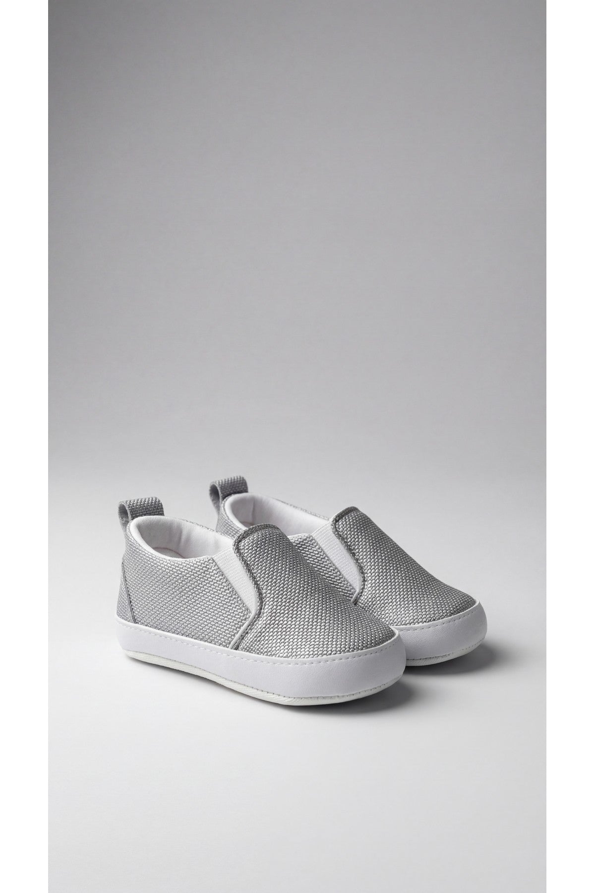 Slip-On Bebek Ayakkabı - Pufien — Gri