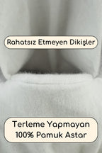 Terletmez Pamuk Astarlı Kaydırmaz Tabanlı Patik Ev Ayakkabısı Ilk Adım — Vizon-Ekru
